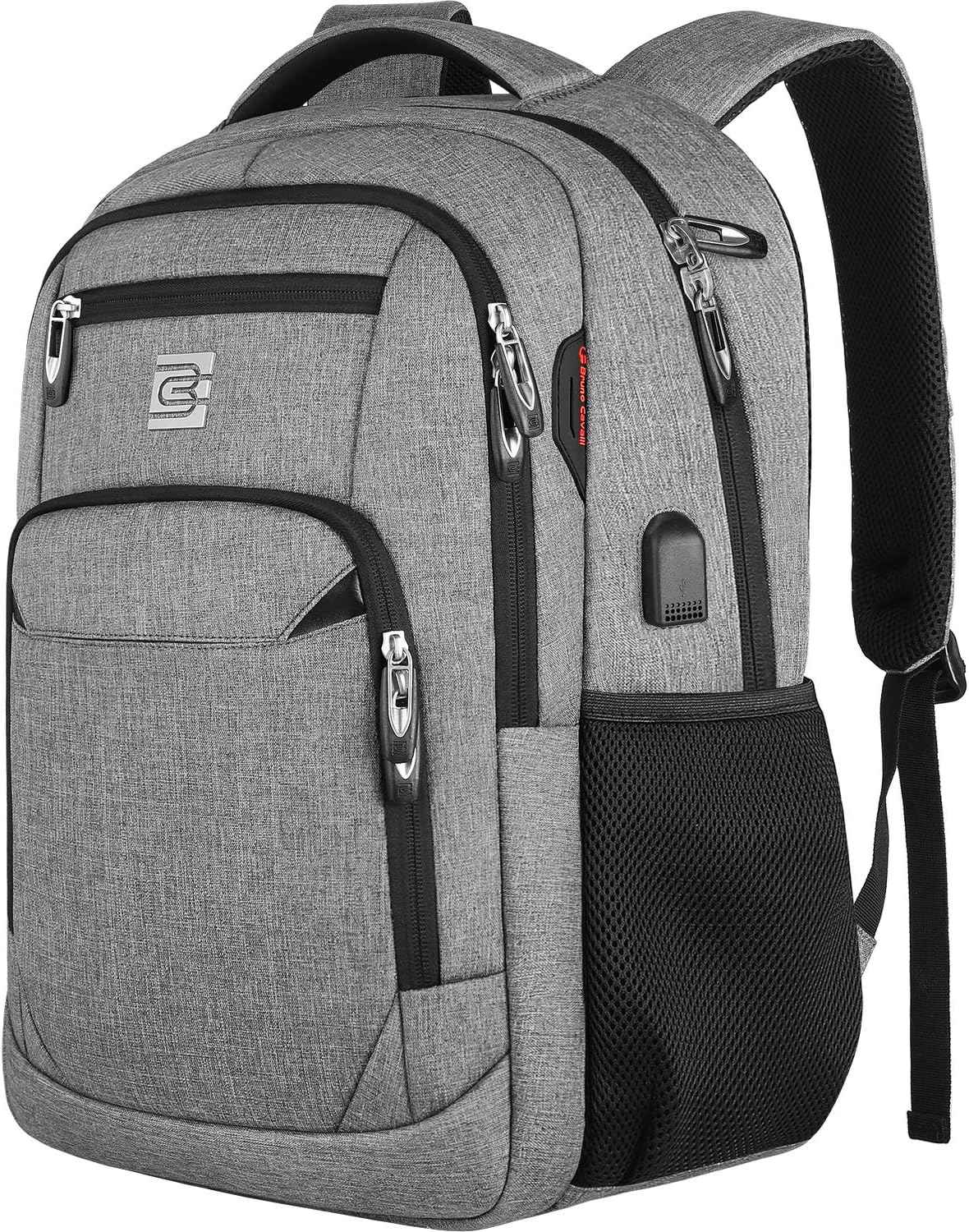 Bruno Cavalli Laptop Backpack with USB Charging Port Fit 15.6 inch Notebook - TTpen