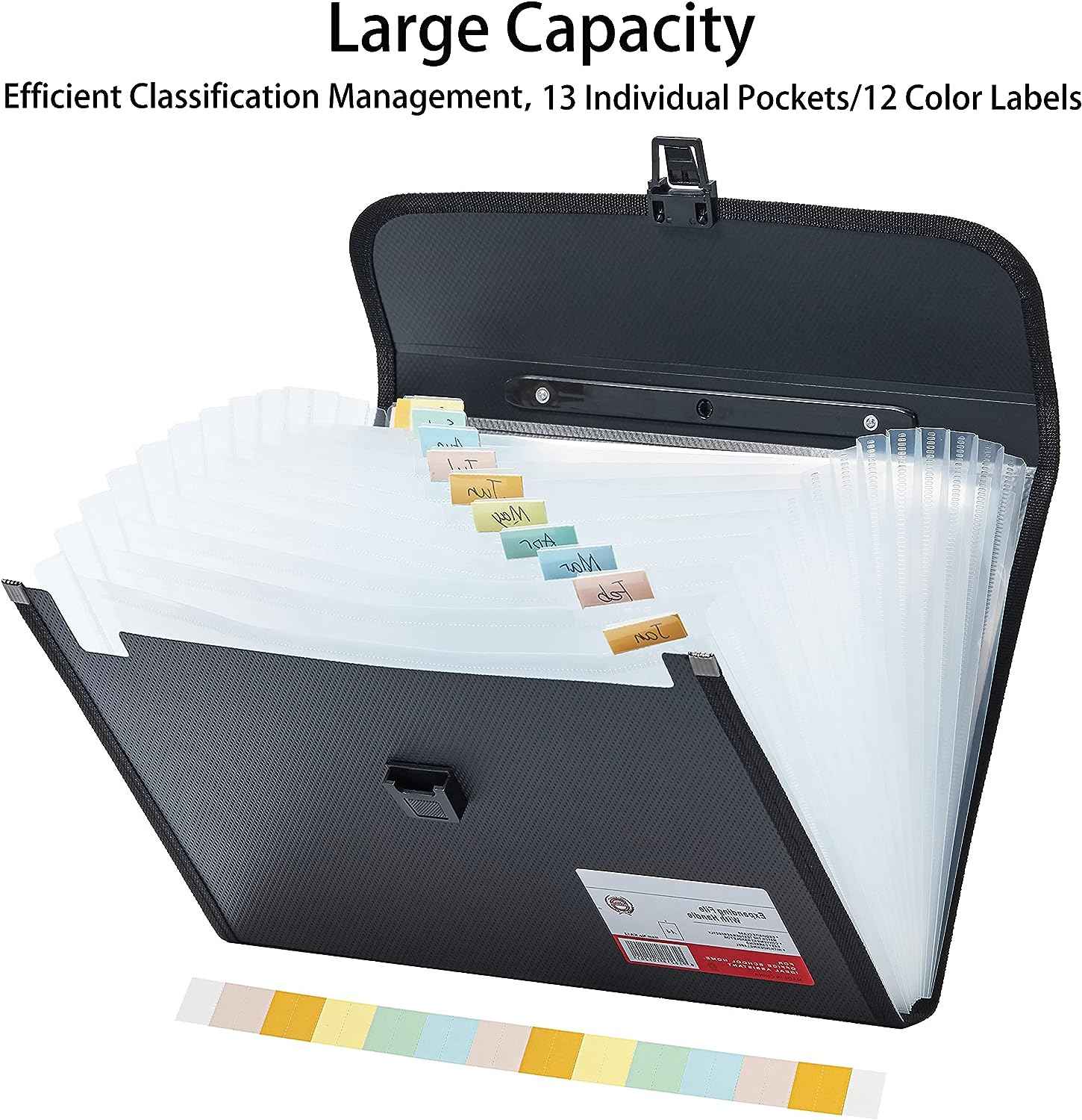 13 Pocket Expanding File Folder for FC A4 Paper - TTpen