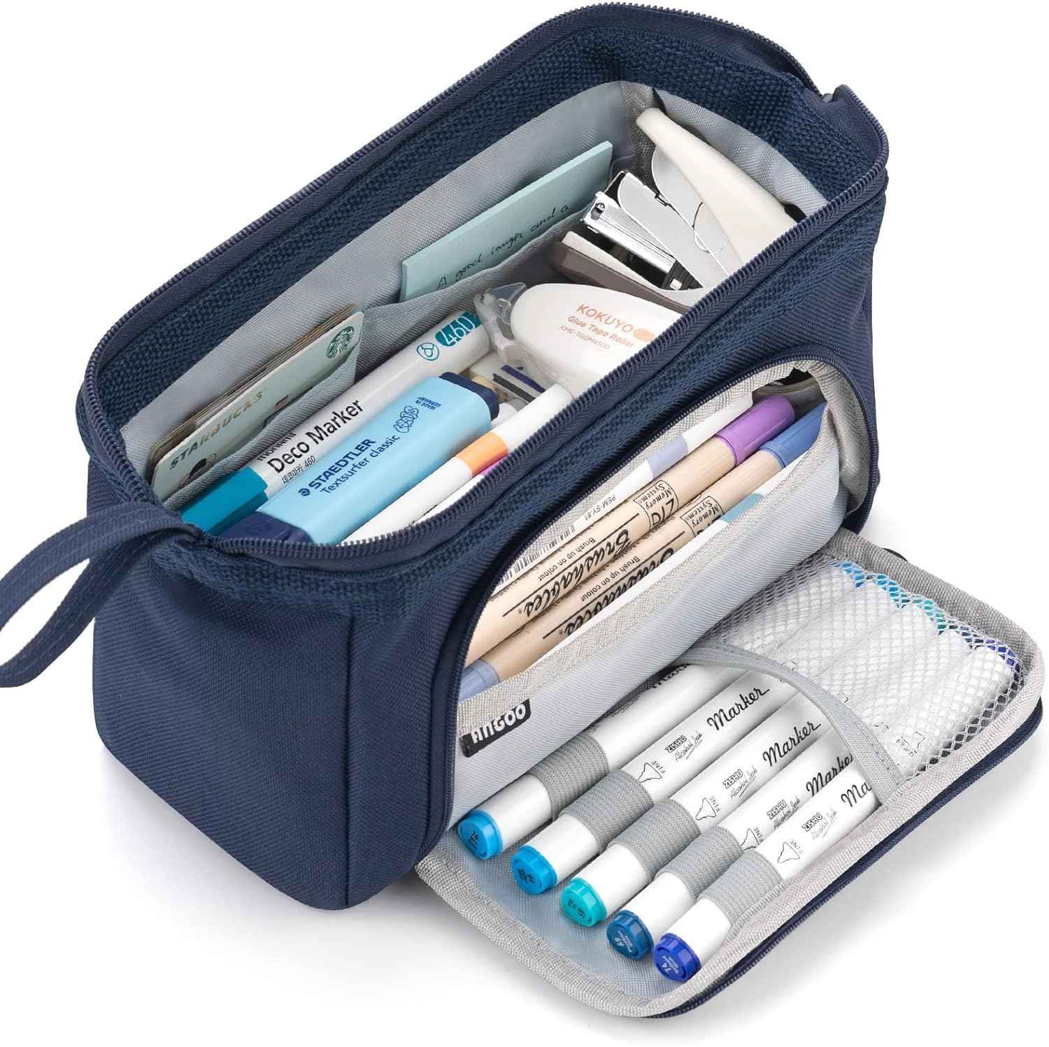 Pencil Case Large Capacity Pencil Pouch Handheld Pen Bag - TTpen