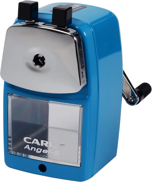 Carl Angel-5 Manual Pencil Sharpener with Metal Table Mount