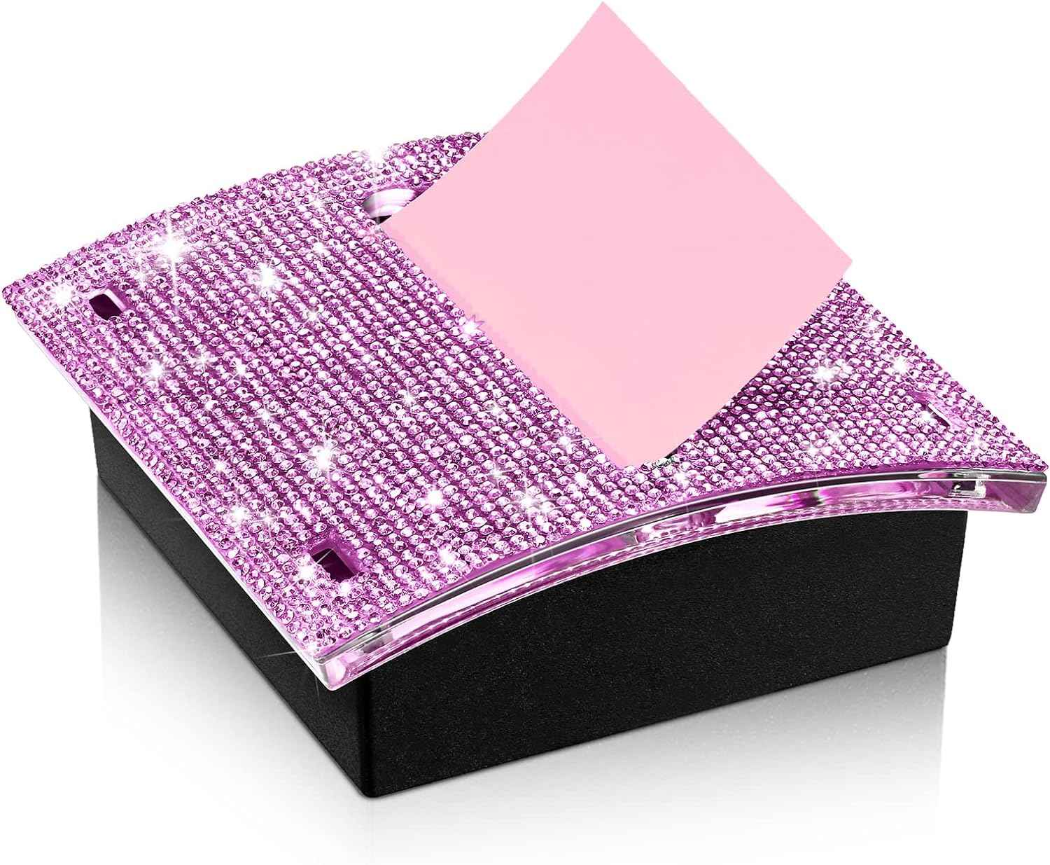 Rhinestone Self Stick Notepad Holders 4x4 Inches Memo Note Dispenser - TTpen