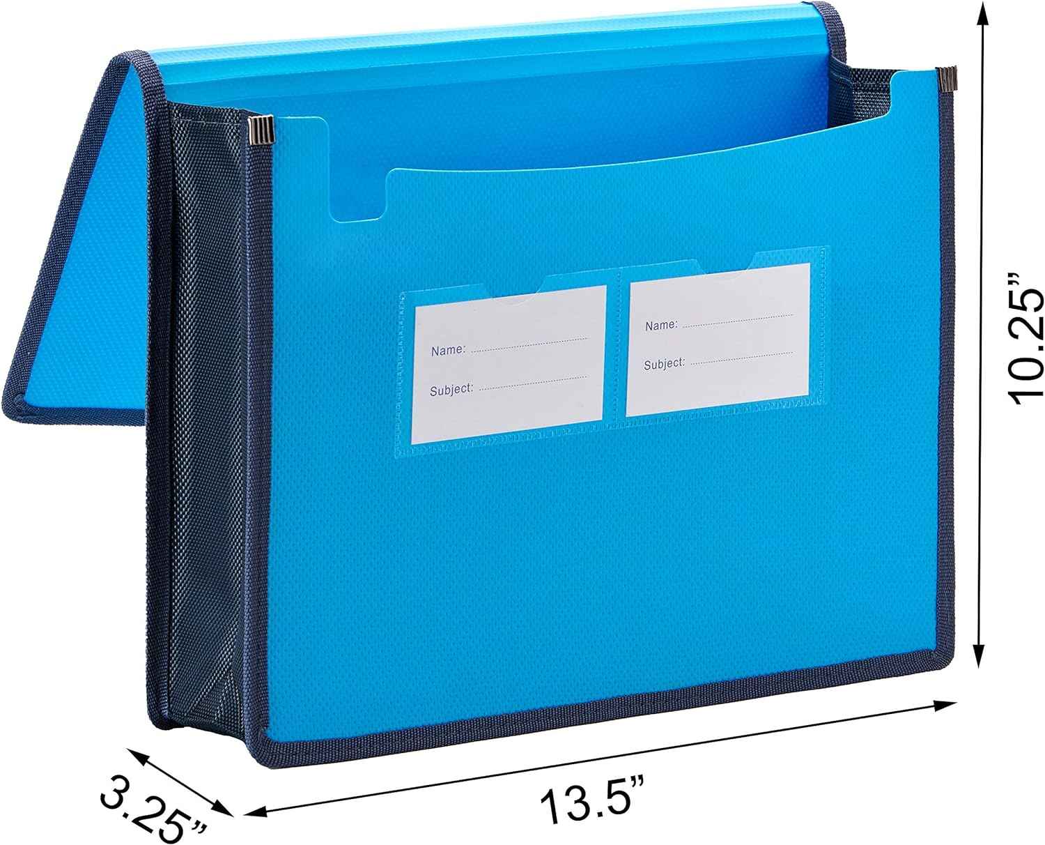 4 Colors Plastic Expanding File Wallet Document Organizer A4 Letter Size - TTpen