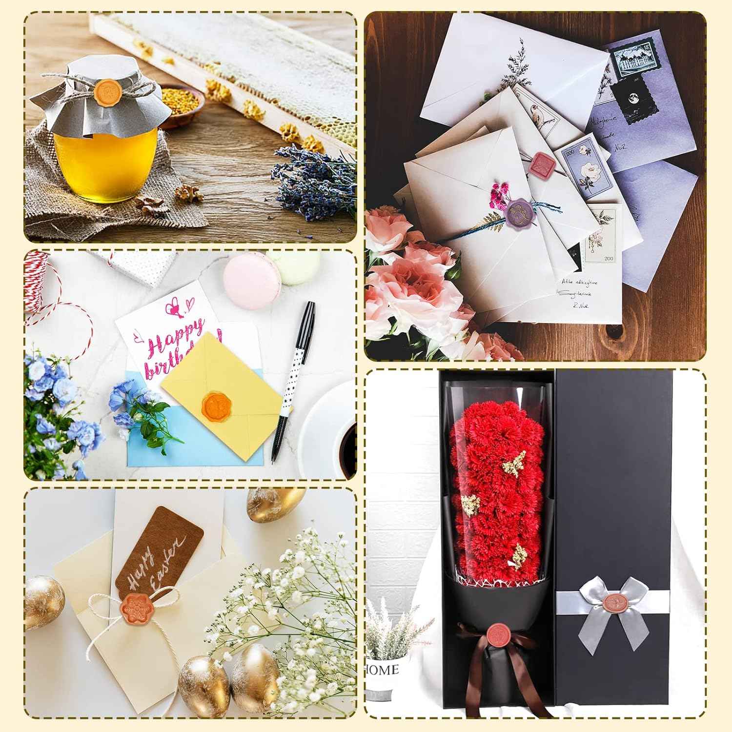 6 Metal Wax Seal Molds Kit - TTpen