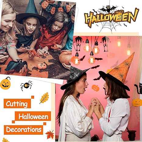 100 Sheets Tissue Wrapping Paper for DIY Crafts 35x50cm Black Purple Orange - TTpen