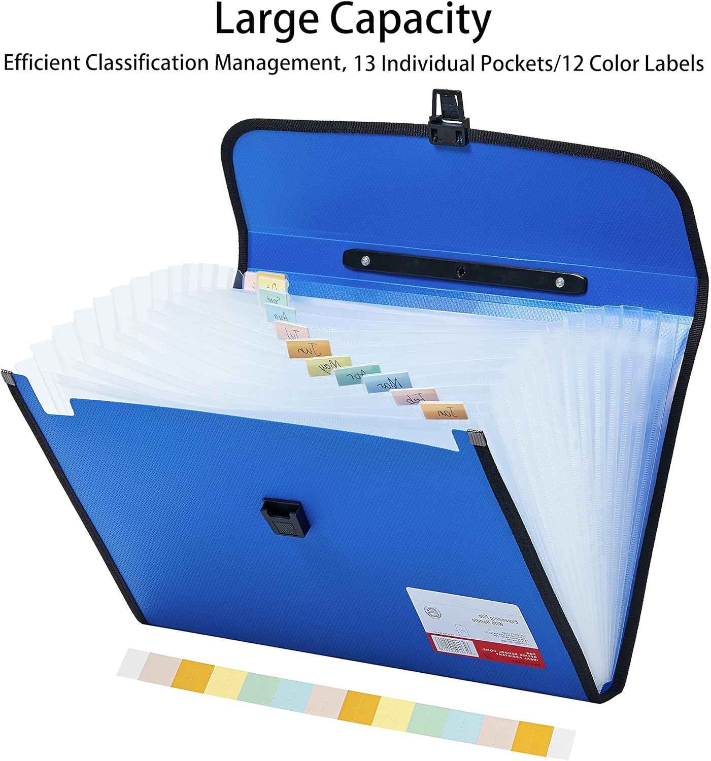 13 Pocket Expanding File Folder for FC A4 Paper - TTpen
