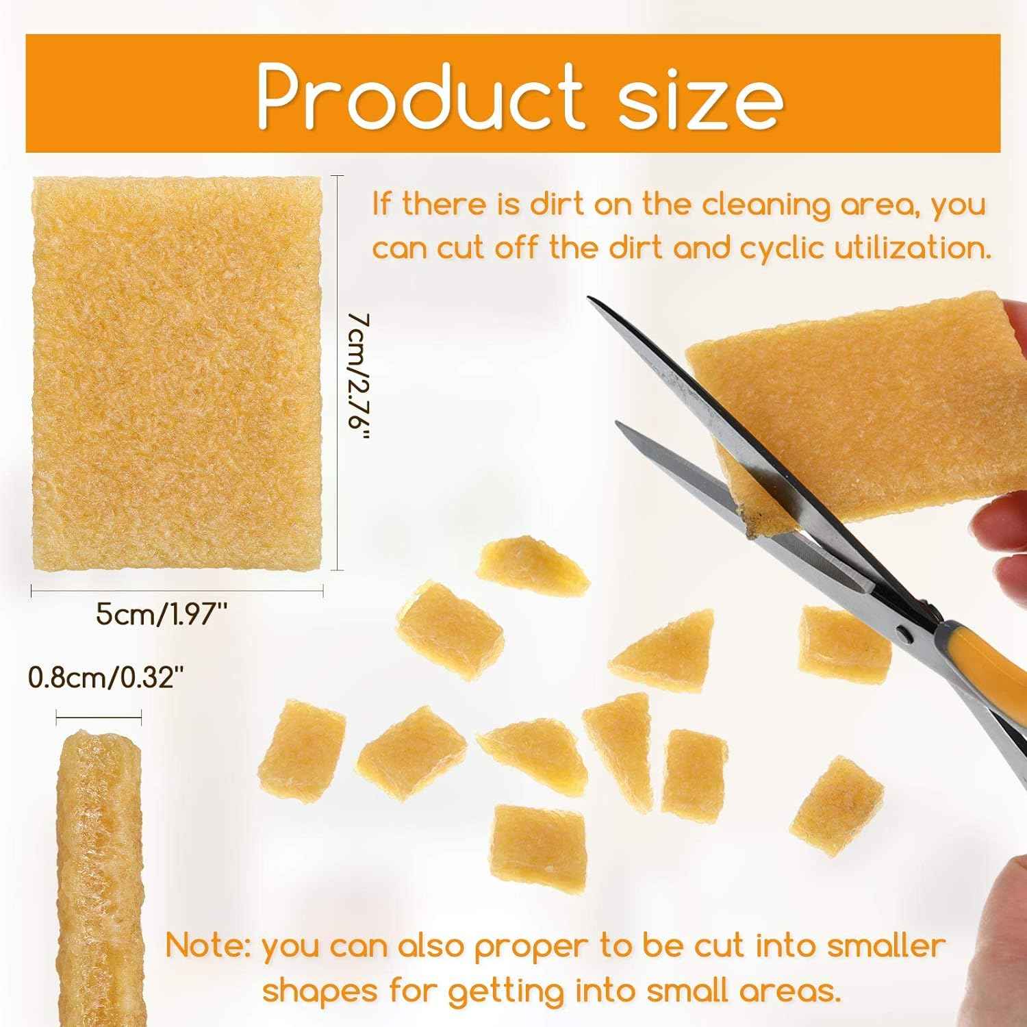 12Pcs Glue Residue Pick Up Eraser Rubber for Removing Adhesive - TTpen