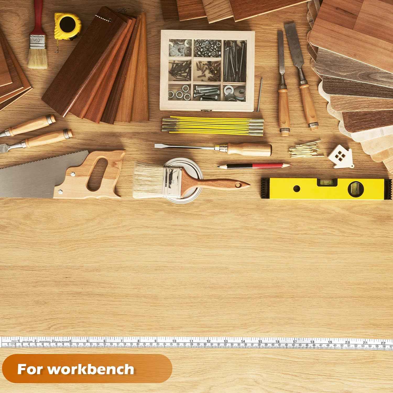 24 Inch Tape Measure for Work Woodworking,Saw,Drafting Table 5 Pack - TTpen