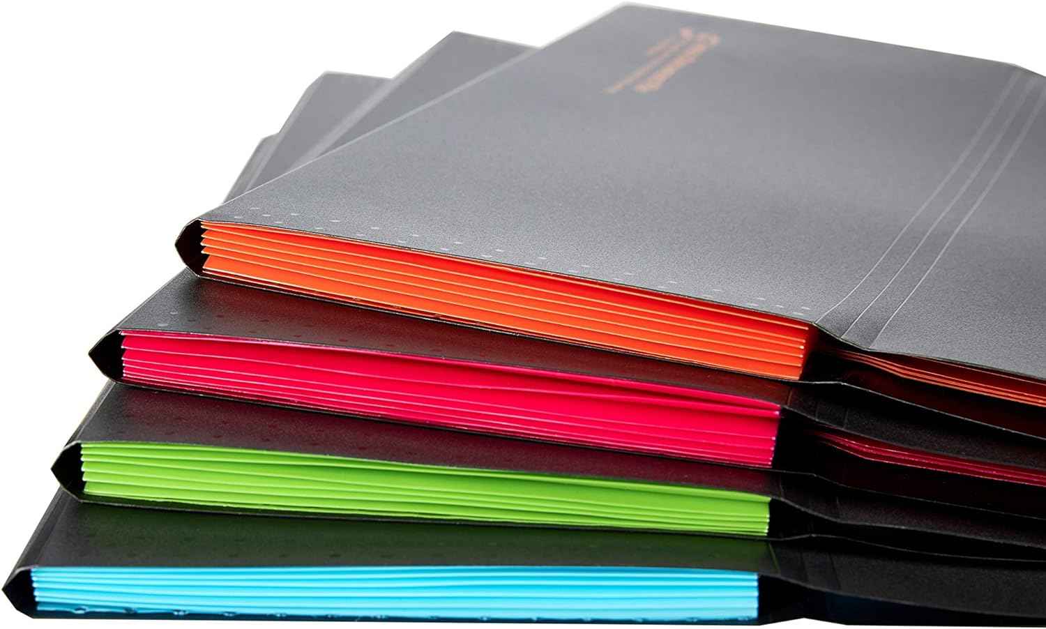 4 Pack Expanding File Folders with 6 Pockets,A4 Letter Size - TTpen