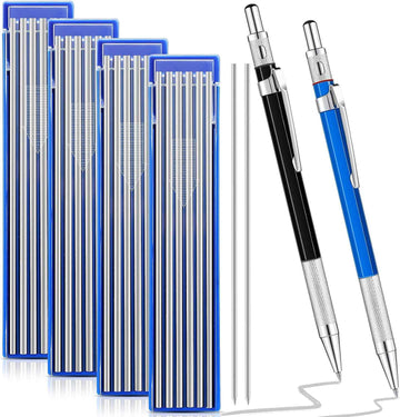 2Pcs Welders Mechanical Pencils with 48PCS Round Refills - TTpen