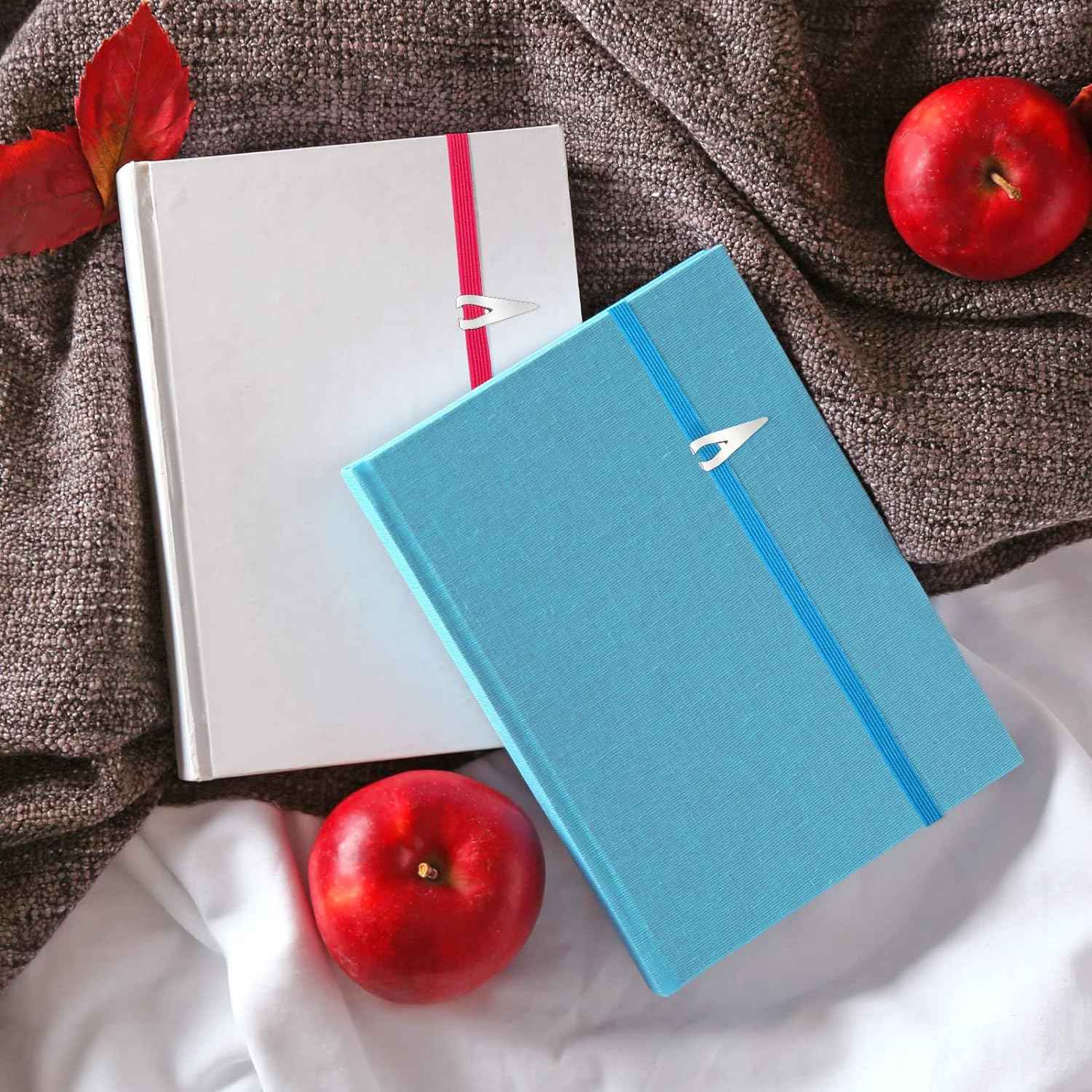 20Pcs Elastic Bookmarks Stainless Steel Book Darts for Book Lovers - TTpen