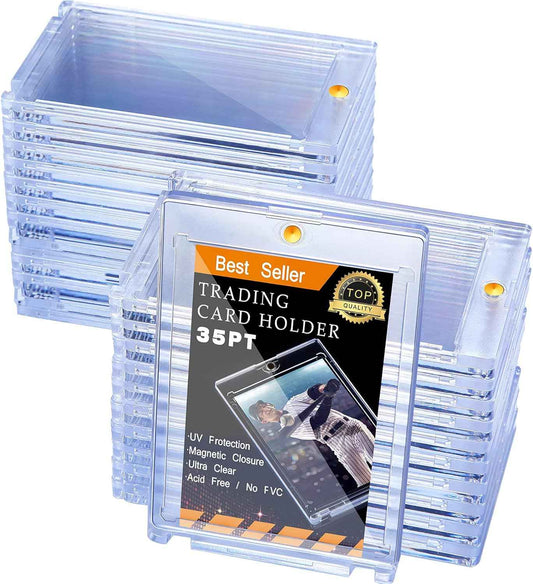 Magnetic Card Holders for Trading Card,35PT Card Protectors 20 Pack - TTpen