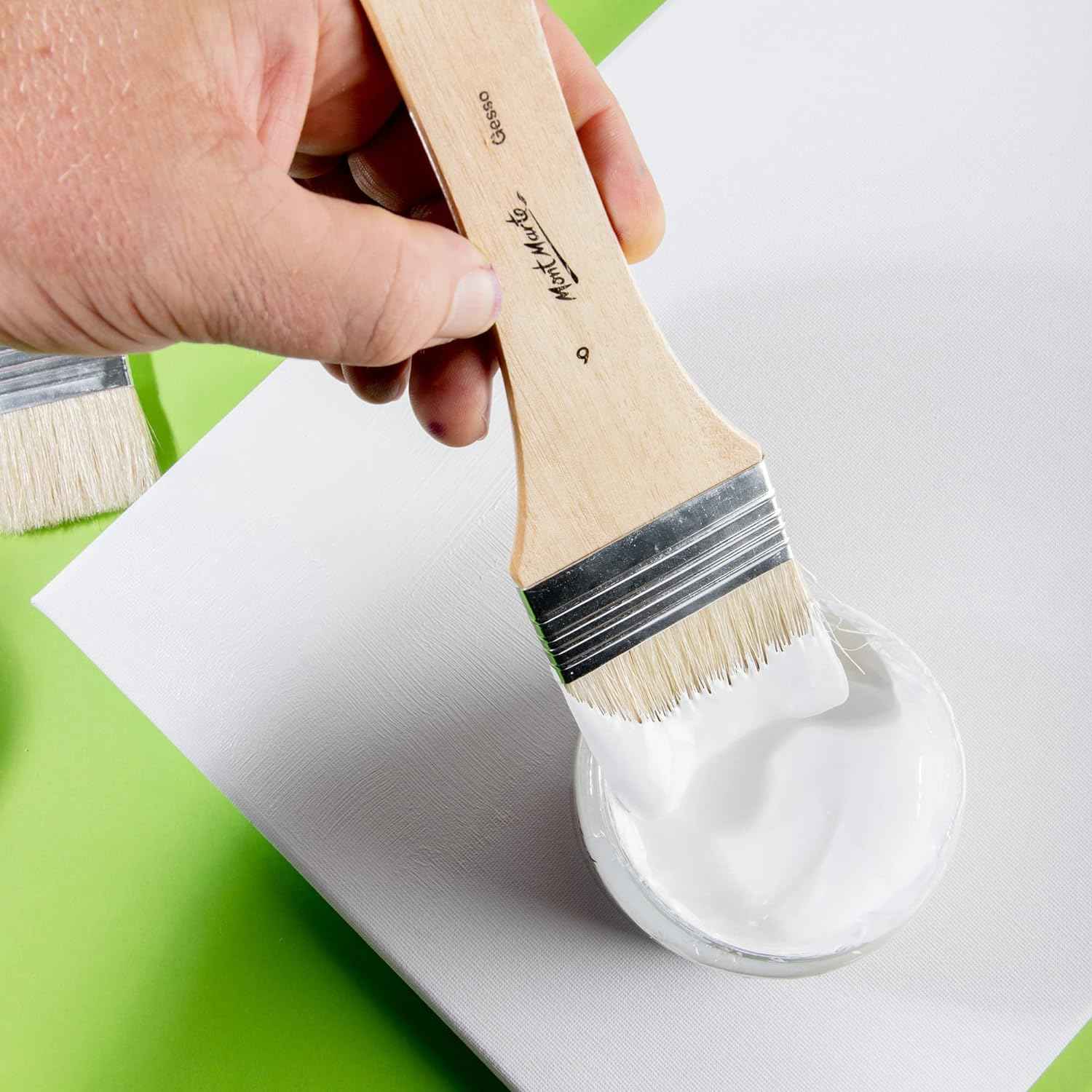 Mont Marte Gesso Brushes Sizes 2.4.6 - TTpen