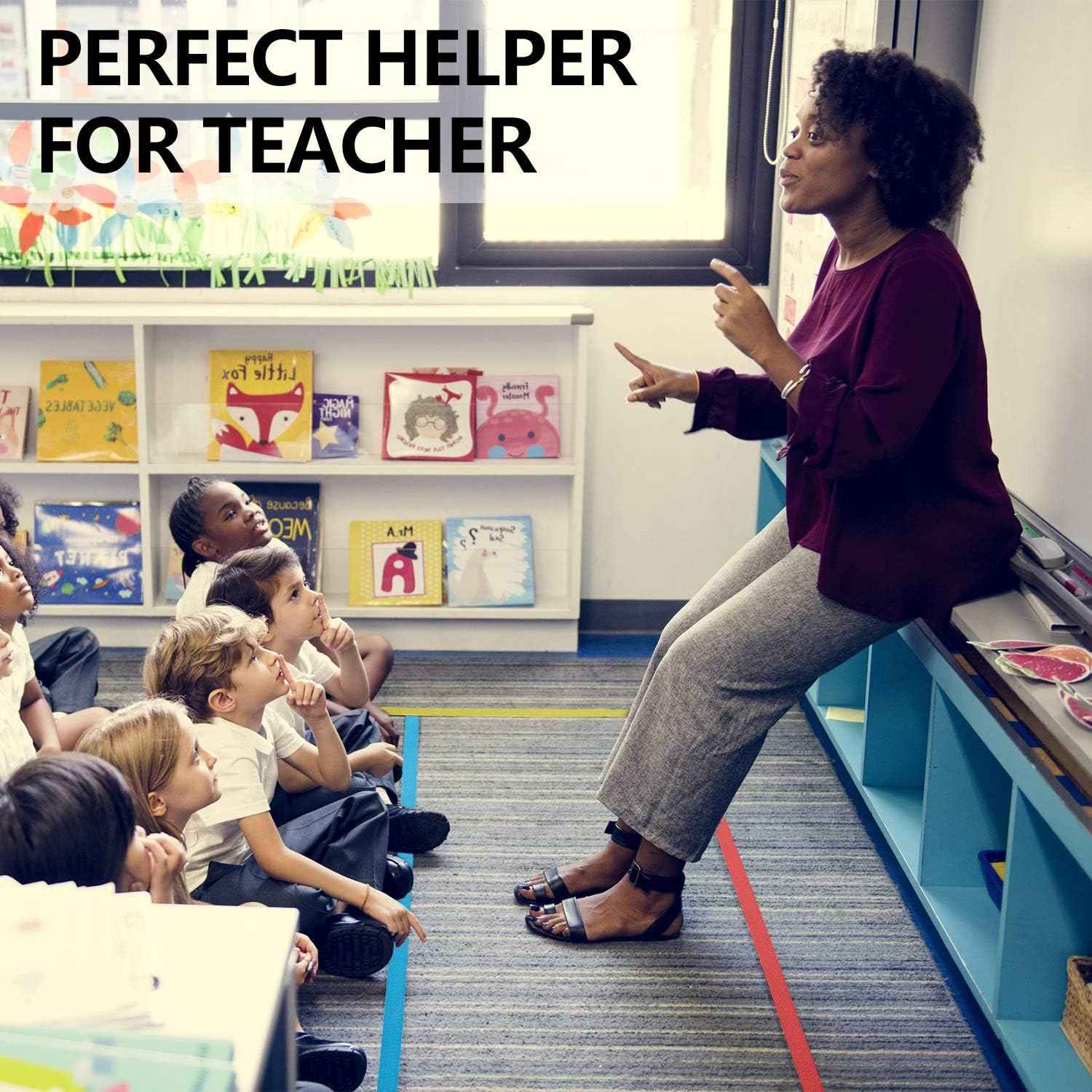 4 Roll 100 Feet Carpet Marker Strips for Classroom Teachers - TTpen