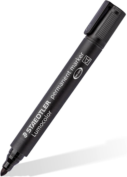STAEDTLER 352 Lumocolor Permanent Marker Pen,2mm,4 Colours