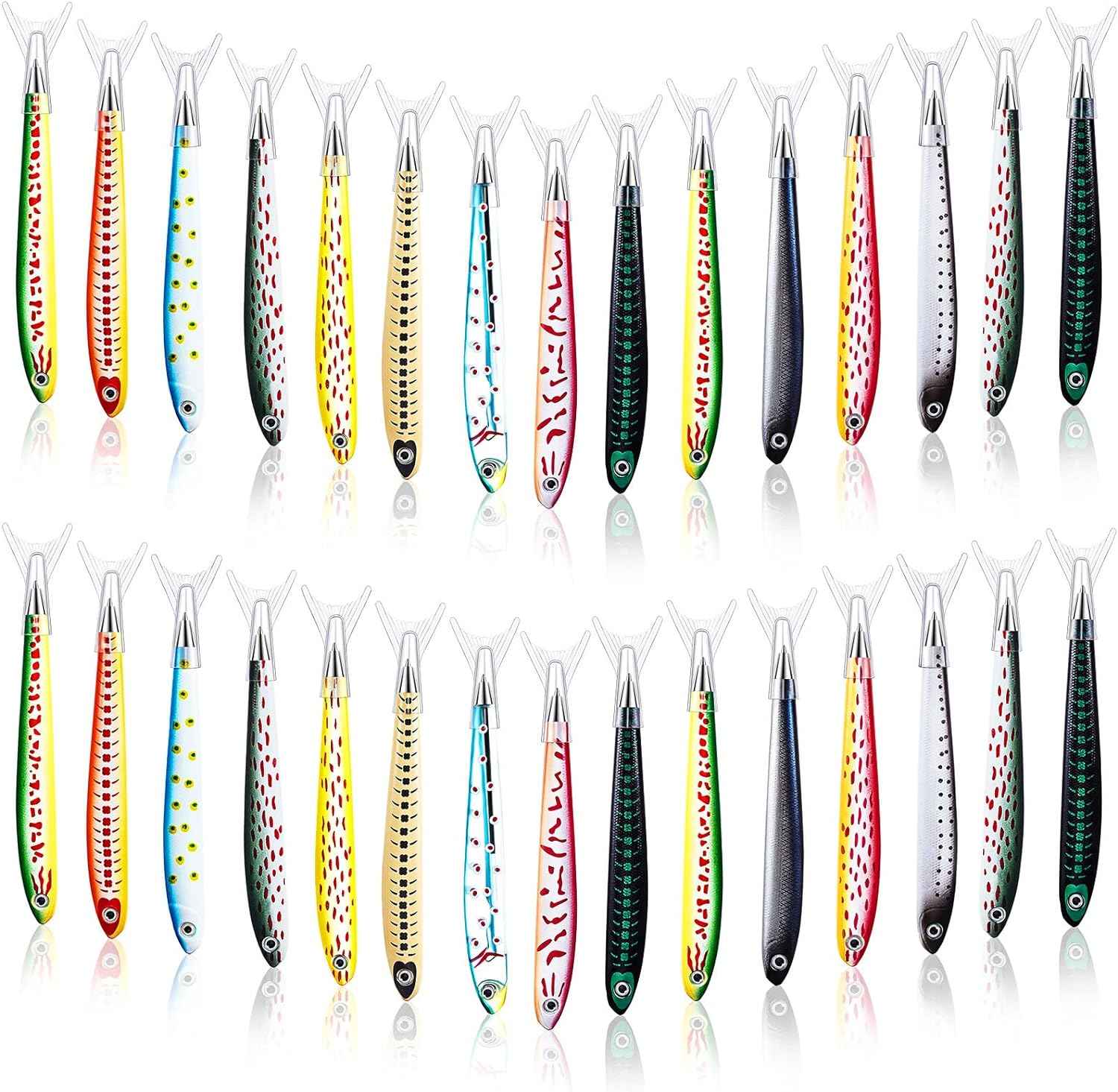 12pcs Cute Fish Ballpoint Pens for Fish Pen Decoration Party - TTpen