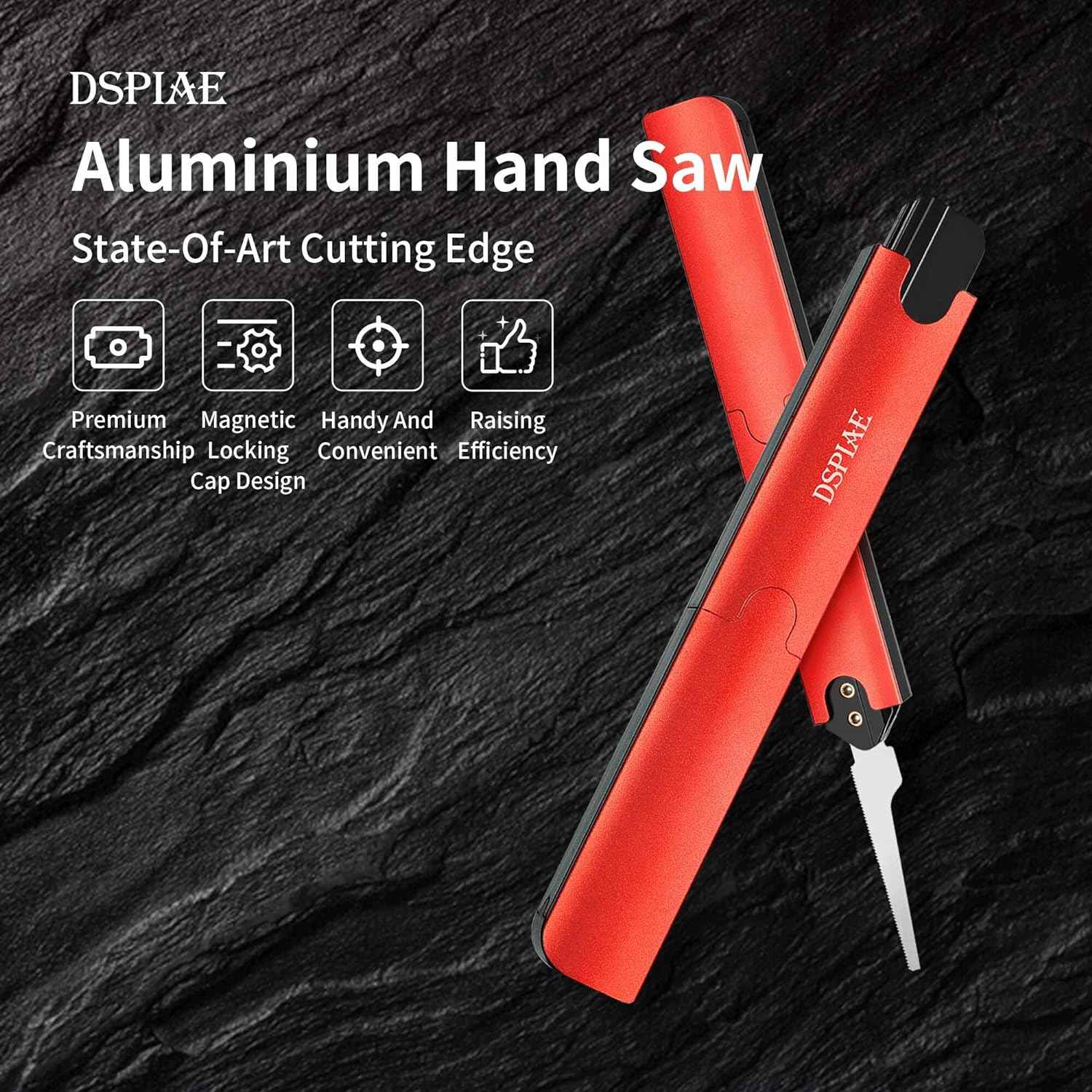 DSPIAE Aluminium Mini Hand Saw For Scale Model Miniature (AT-HW) - TTpen