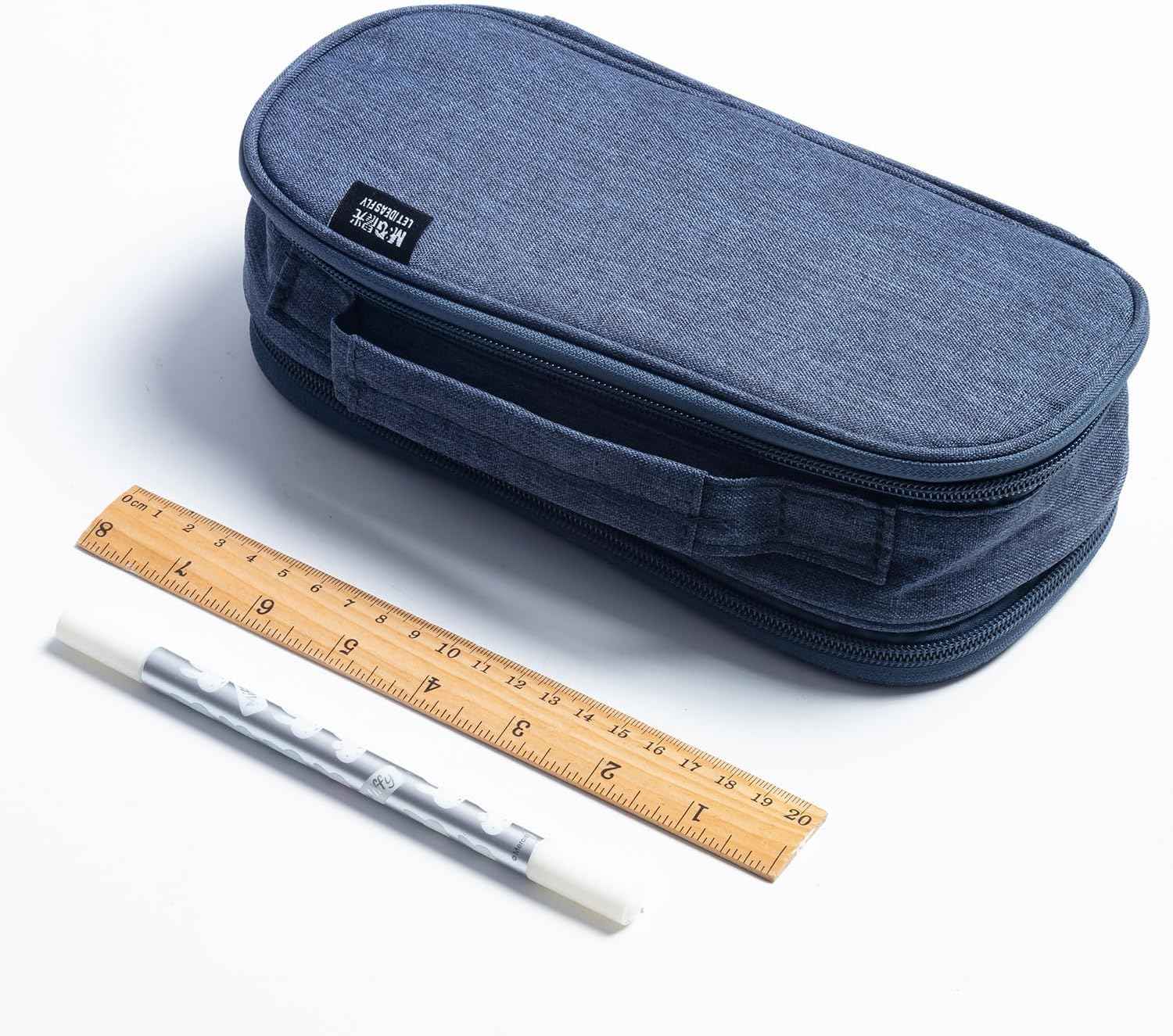 M&G Large Capacity Pencil Pouch Case Stationery Pens Bag - TTpen
