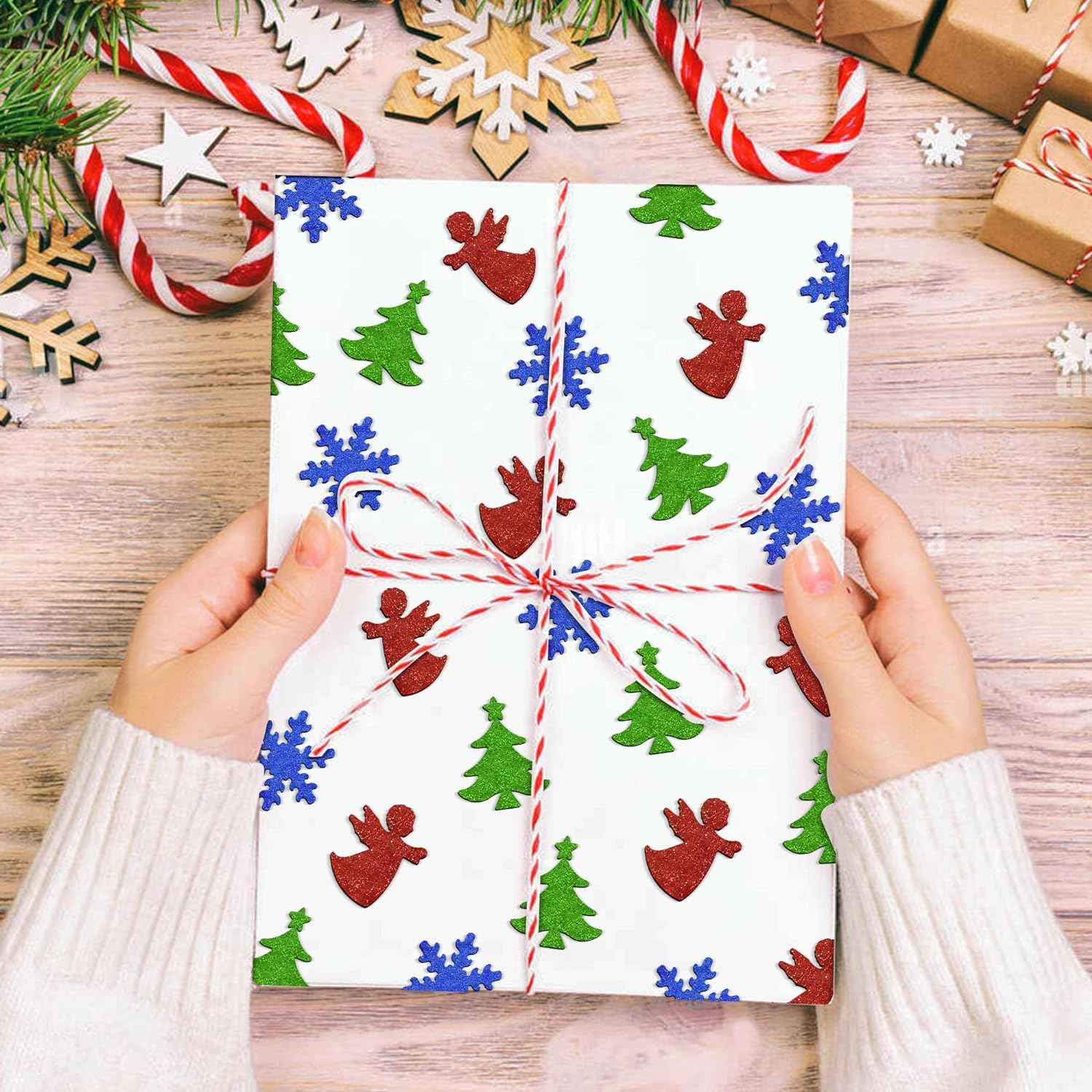 3Pcs 1 Inch Paper Punches with Christmas Tree Snowflakes Craft Hole Shapes - TTpen