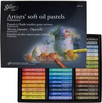 MUNGYO Gallery Soft Oil Pastels Set of 48 - Assorted Colors - TTpen