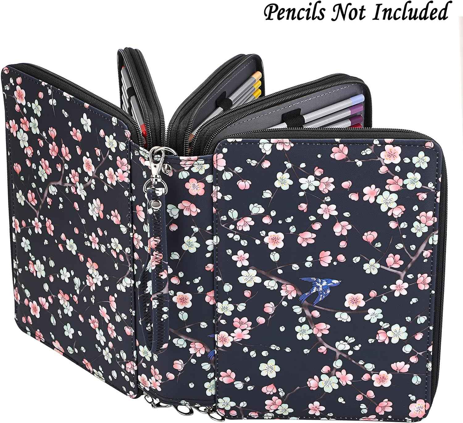 200 Slots Colored Pencil Case Large Capacity Pencil Organizer - TTpen