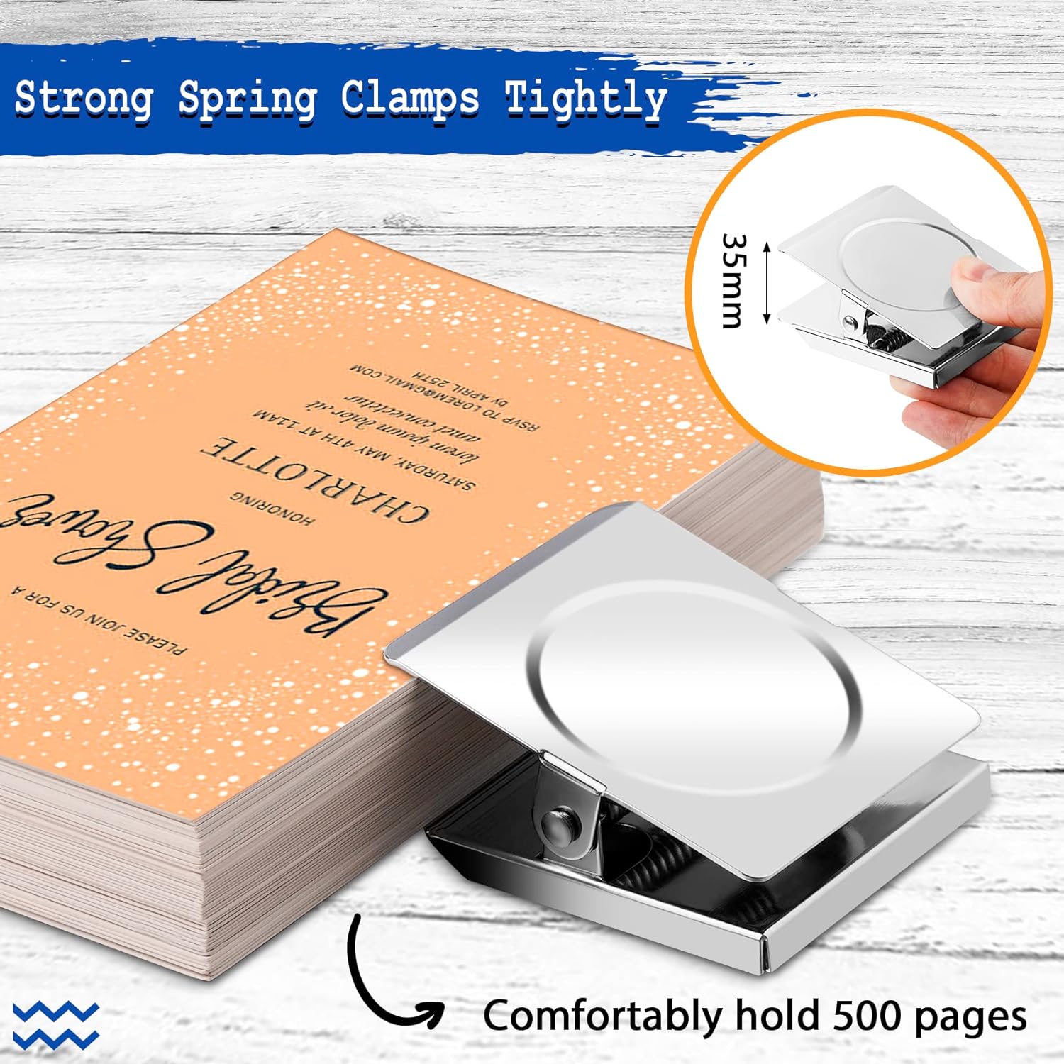 Large Magnetic Clips Heavy Duty 4 Pack