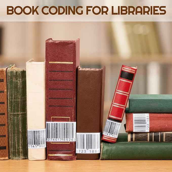 500pcs Clear Waterproof Labels for Protecting Barcodes 80 x 30mm - TTpen