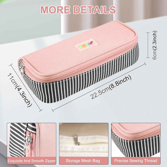 FunAdd Portable Large Pencil Case for Teen Boys Girls - TTpen