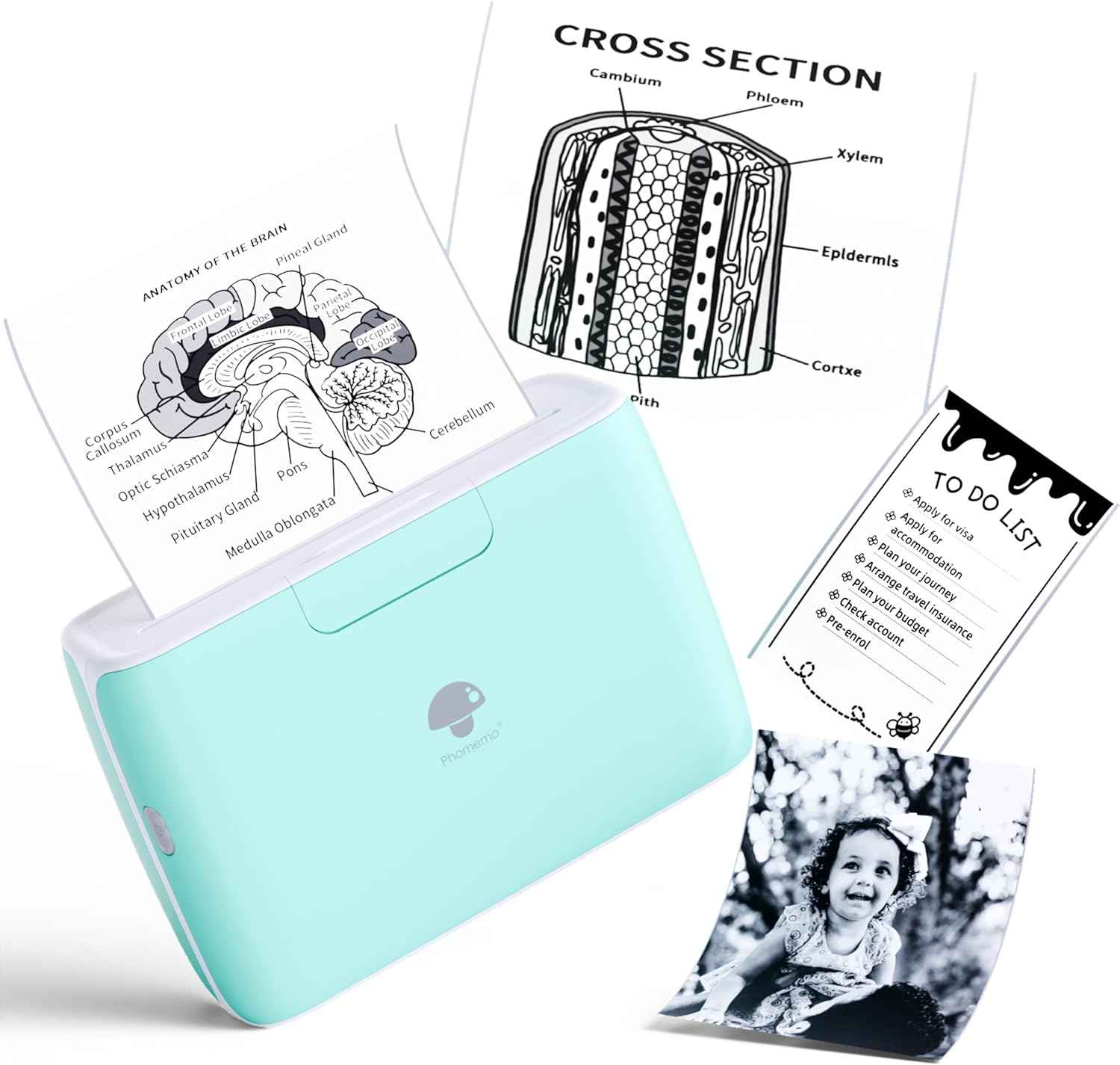 Phomemo M04S Portable Thermal Sticky Note Printer - TTpen