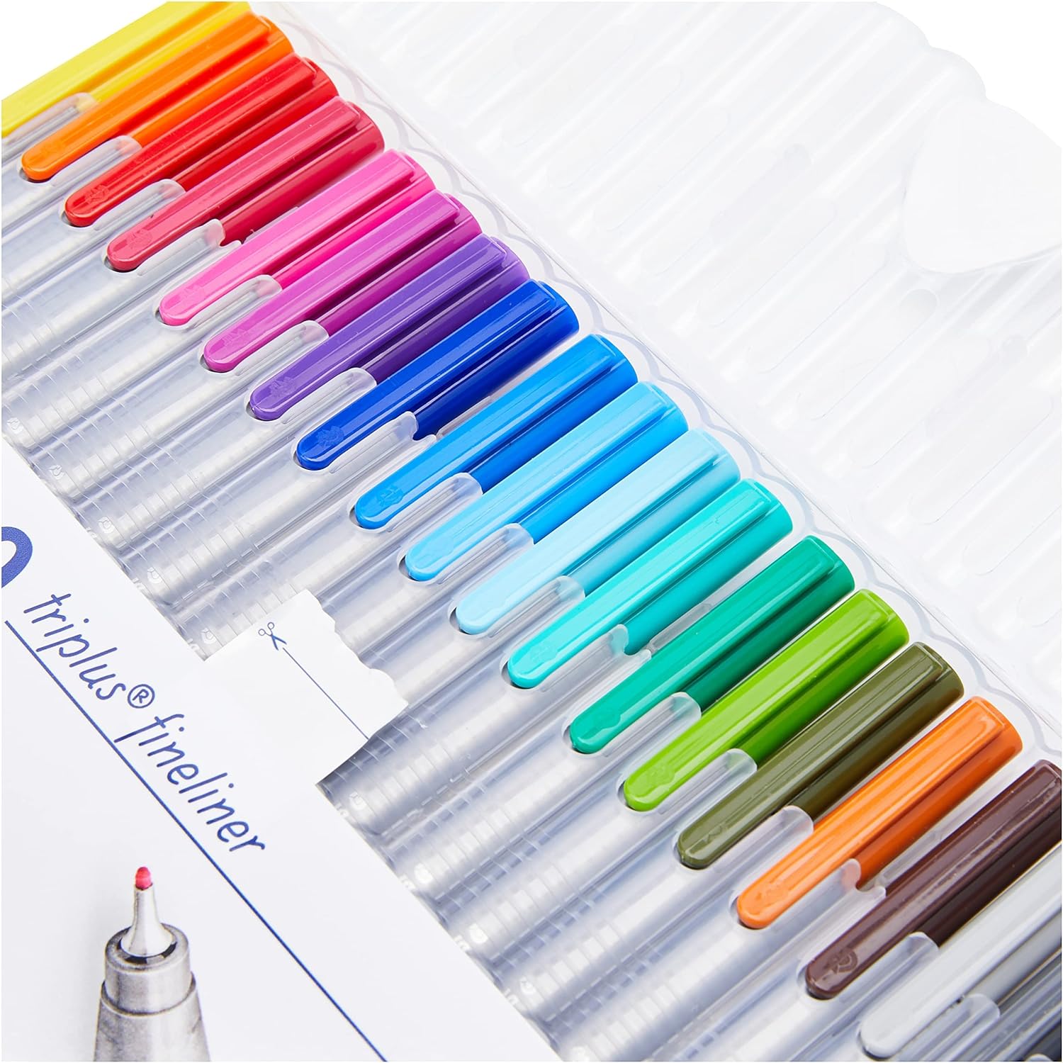 STAEDTLER Triplus Fineliner Pen,20 Assorted Colours