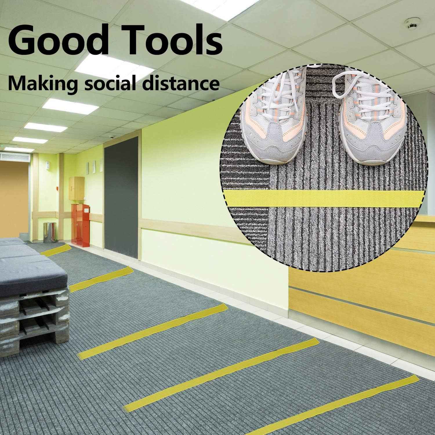 4 Roll 100 Feet Carpet Marker Strips for Classroom Teachers - TTpen