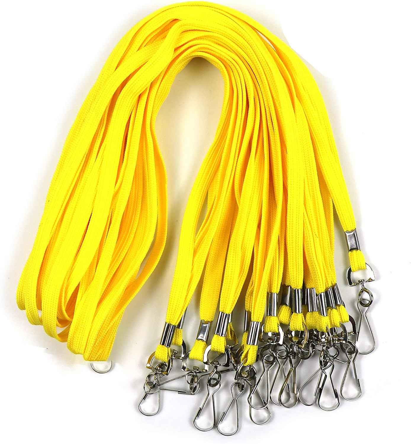 100Pcs Nylon Bulk Lanyard for Id Badges - TTpen