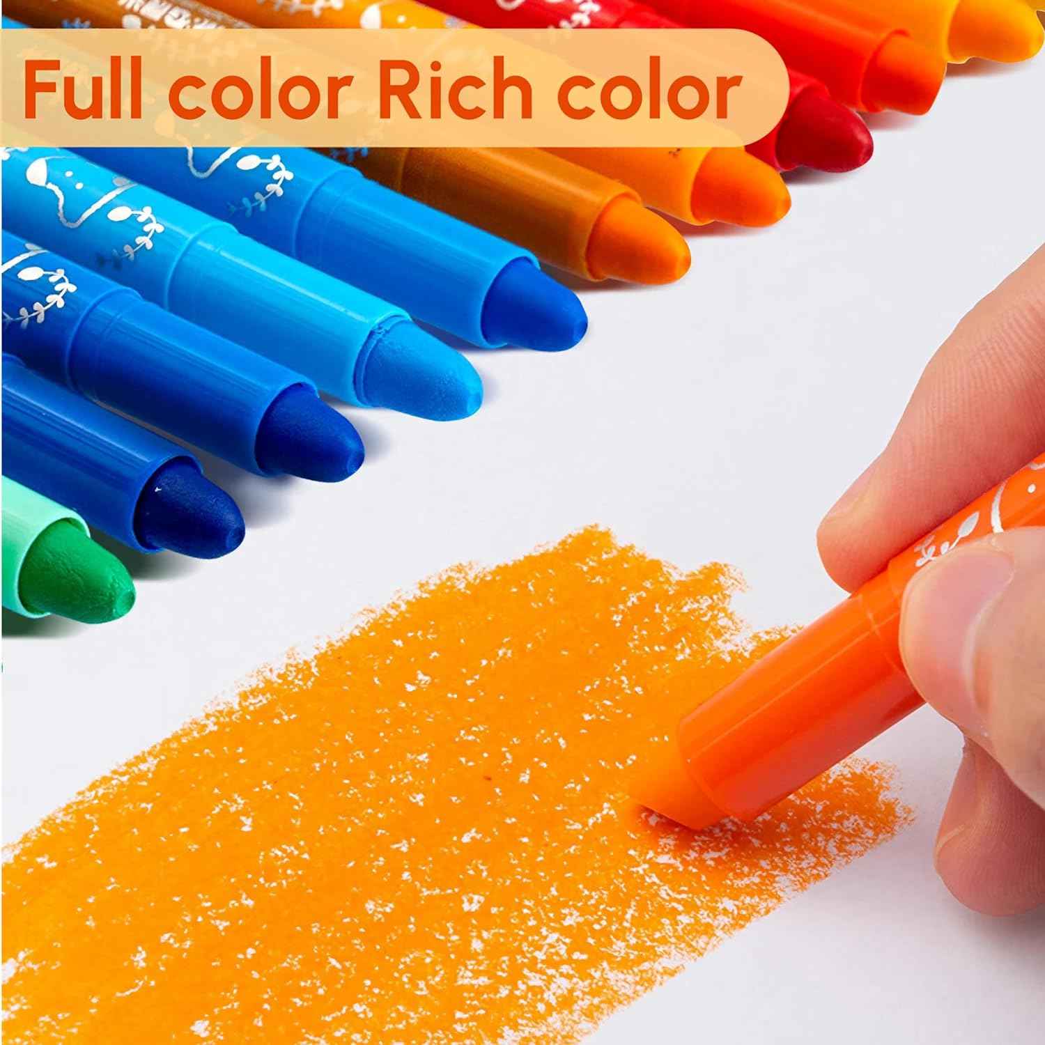 24/36/48 Pcs Paint Sticks Set for Kids Washable - TTpen