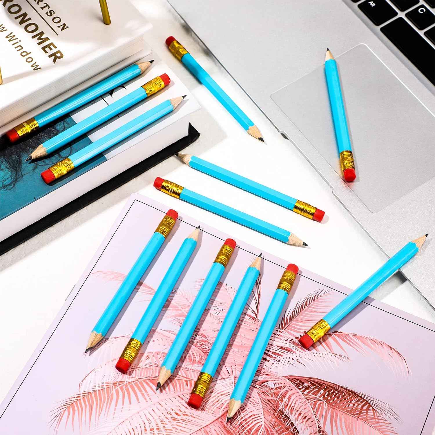 48 Pieces Golf Short Pencils with Eraser for Kids - TTpen