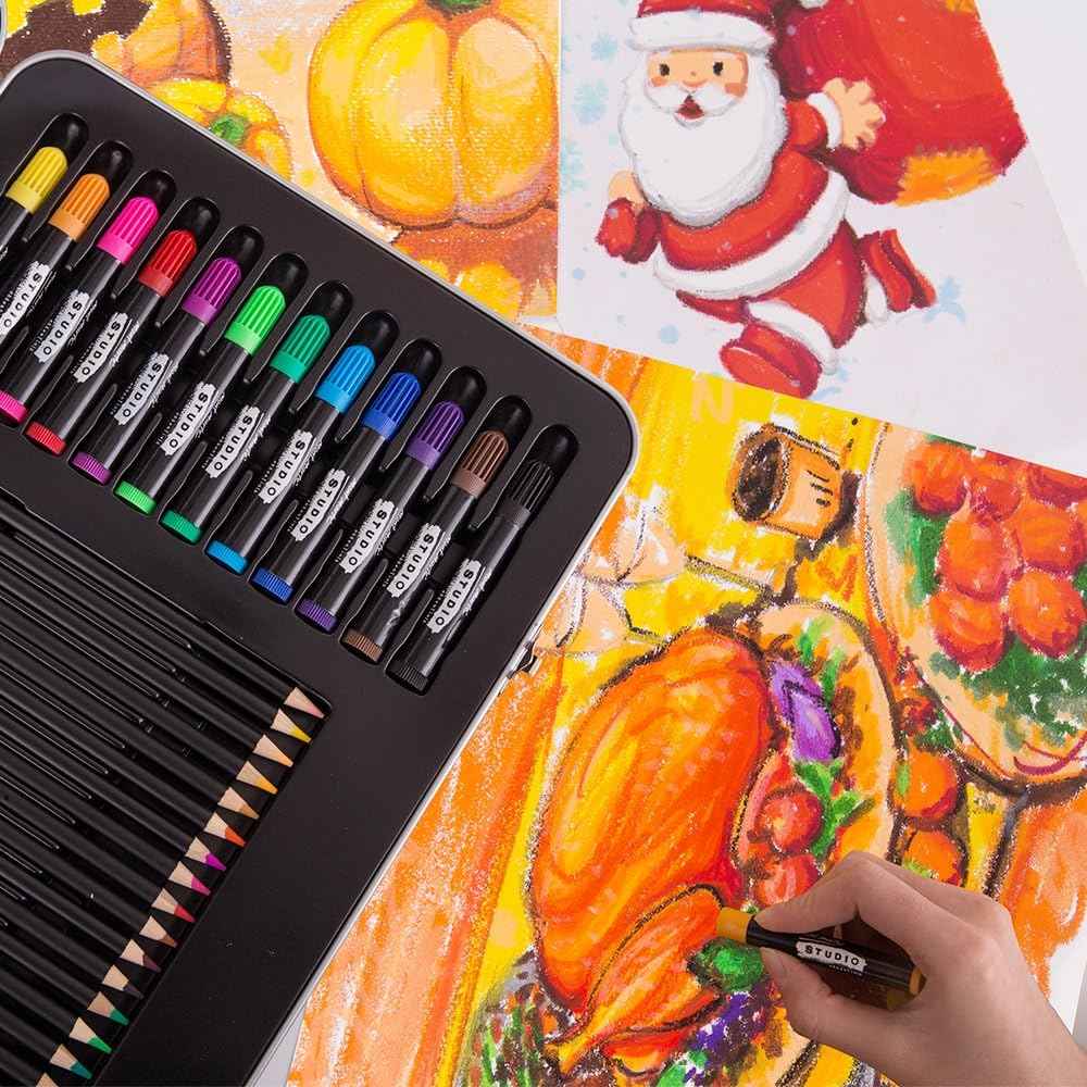 Mont Marte 90-Piece Premium Art Set with Aluminium Case - TTpen