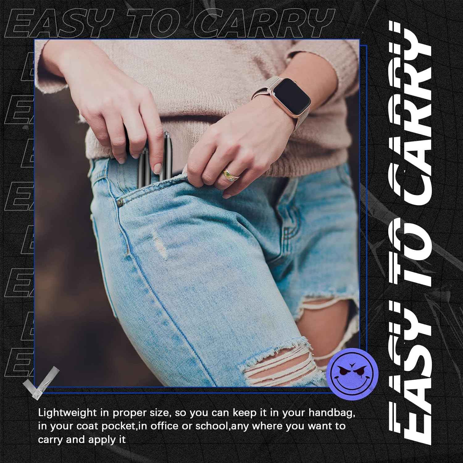 2Pcs Fidget Spinning Pen with LED Light Stress Reducer Ballpoint Pen - TTpen