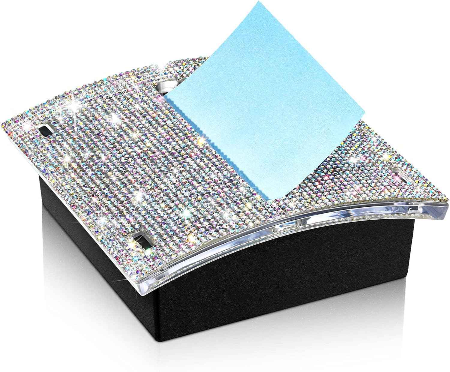 Rhinestone Self Stick Notepad Holders 4x4 Inches Memo Note Dispenser - TTpen