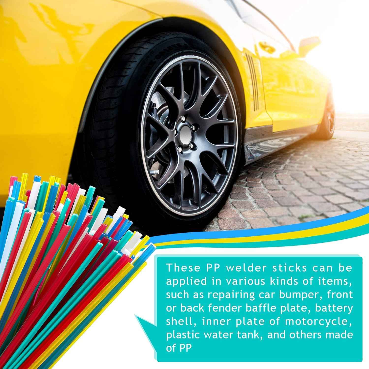 100Pcs Plastic Welding Rods 20cm - TTpen