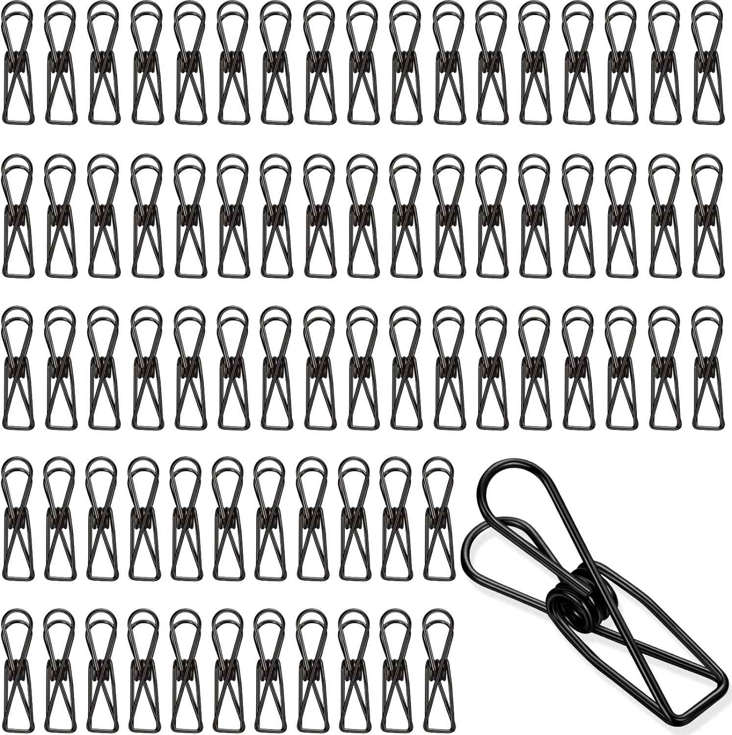 100Pcs Paper Clips Metal Wire Hollow Out Clips - TTpen