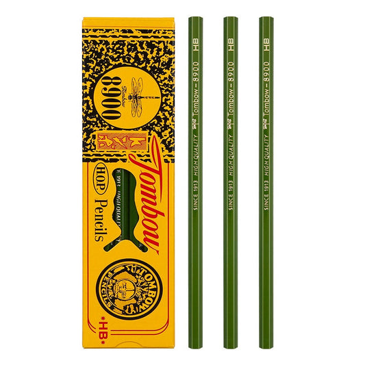 TOMBOW 8900 Drawing Pencils, 2B-2H, 12-Pack HB