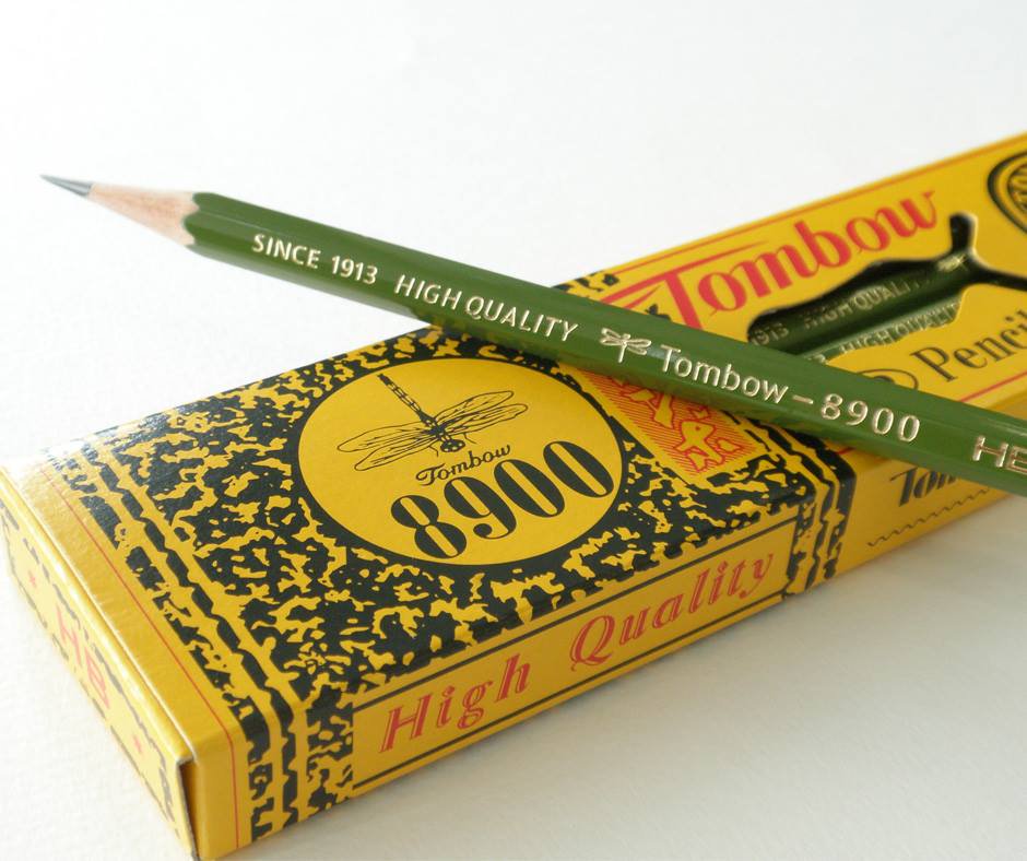 TOMBOW 8900 Drawing Pencils, 2B-2H, 12-Pack