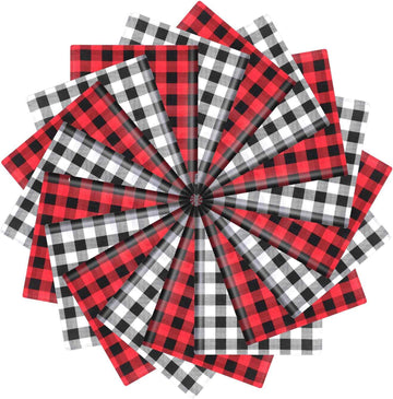 100Pcs Christmas Tissue Paper DIY Wrapping Paper Red Black - TTpen