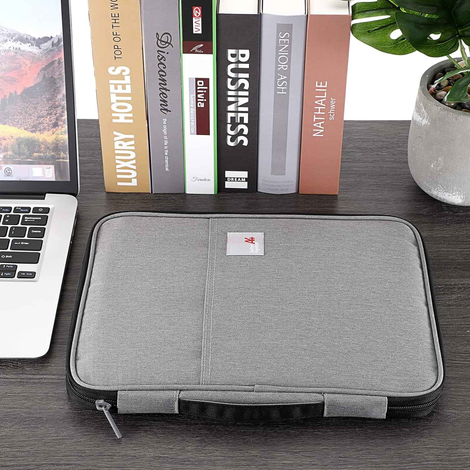 A4 Document File Bags Portfolio Organizer- Zipper Case - TTpen