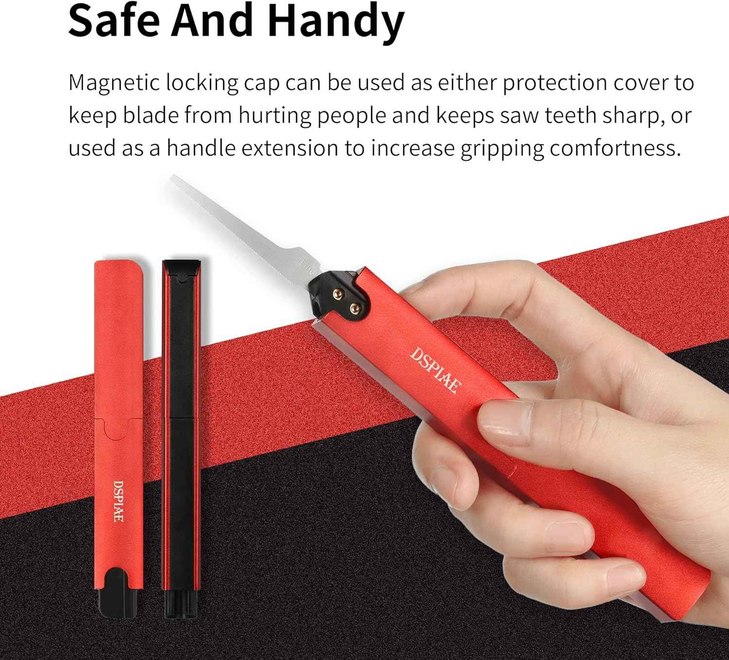 DSPIAE Aluminium Mini Hand Saw For Scale Model Miniature (AT-HW) - TTpen