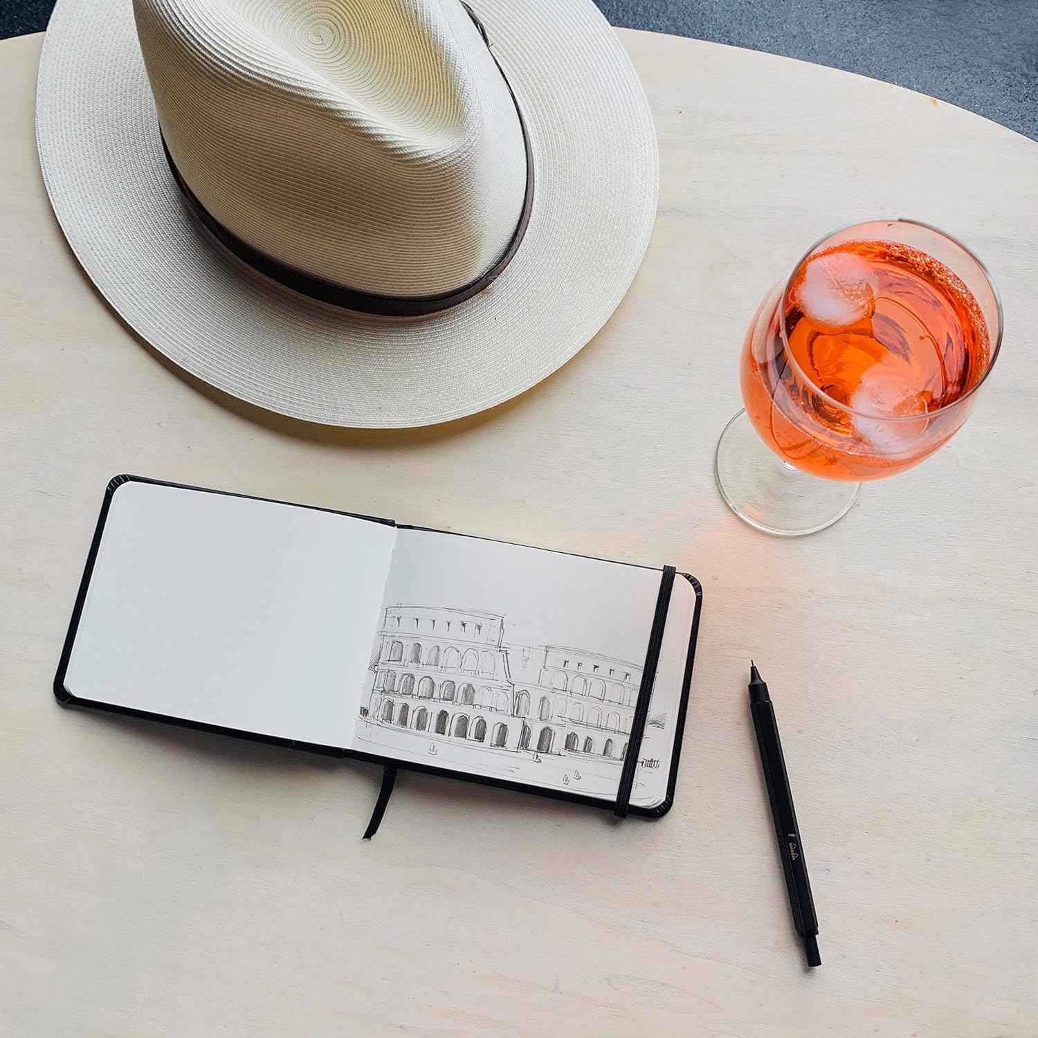 Rhodia Script Mechanical Pencil,0.5mm Aluminum Boday