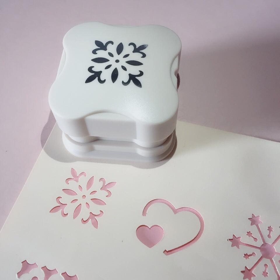 Decorative Edge Punch & Scrapbooking Stencil Cutter for Paper Crafting