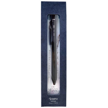 OHTO MS02 3-in-1 Gravity-Select Metal Pen