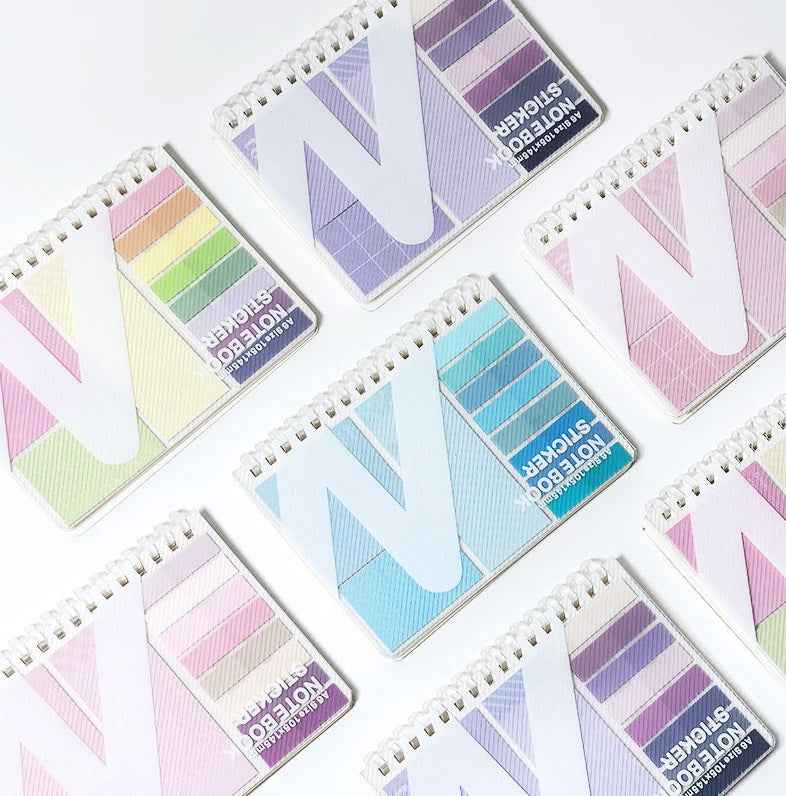 A6 Size Notebook with Sticker Notes 105x145mm
