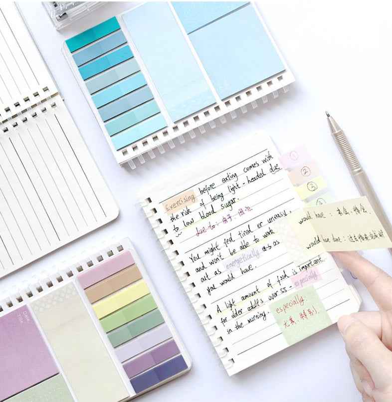 A6 Size Notebook with Sticker Notes 105x145mm