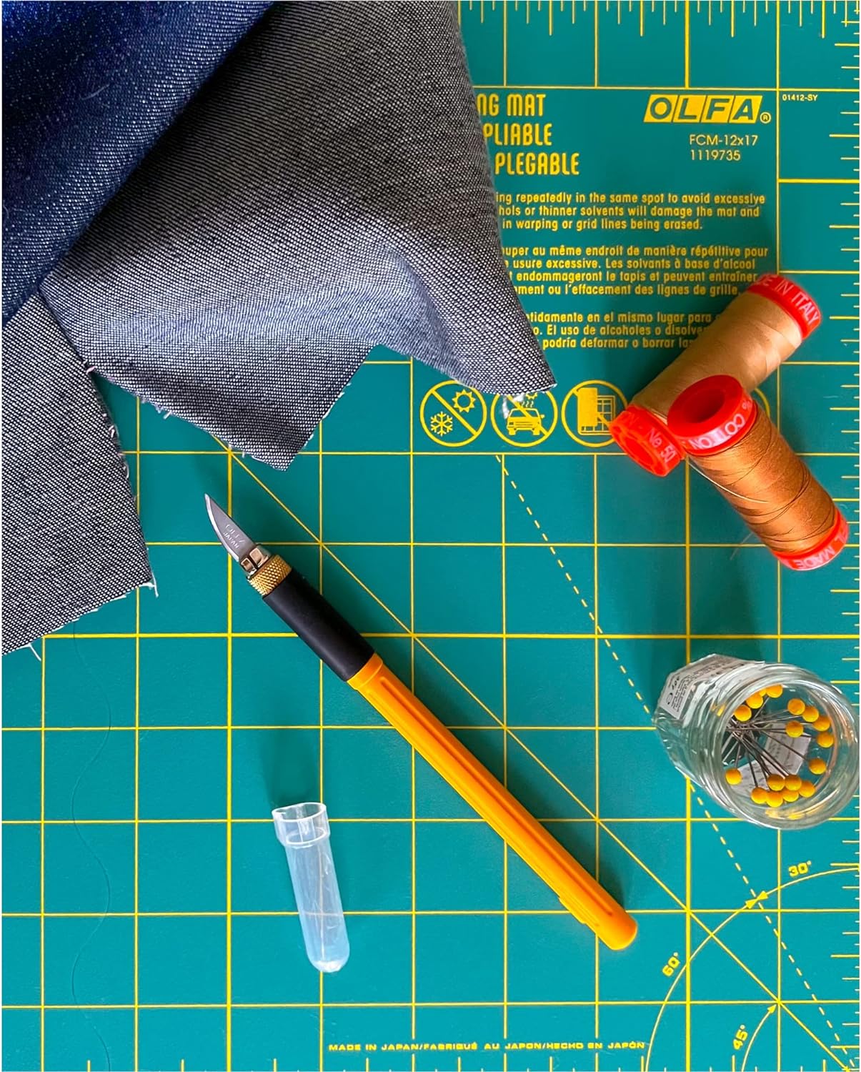 OLFA Precision Hobby Craft Graphic Art Knife Set (AK-4)