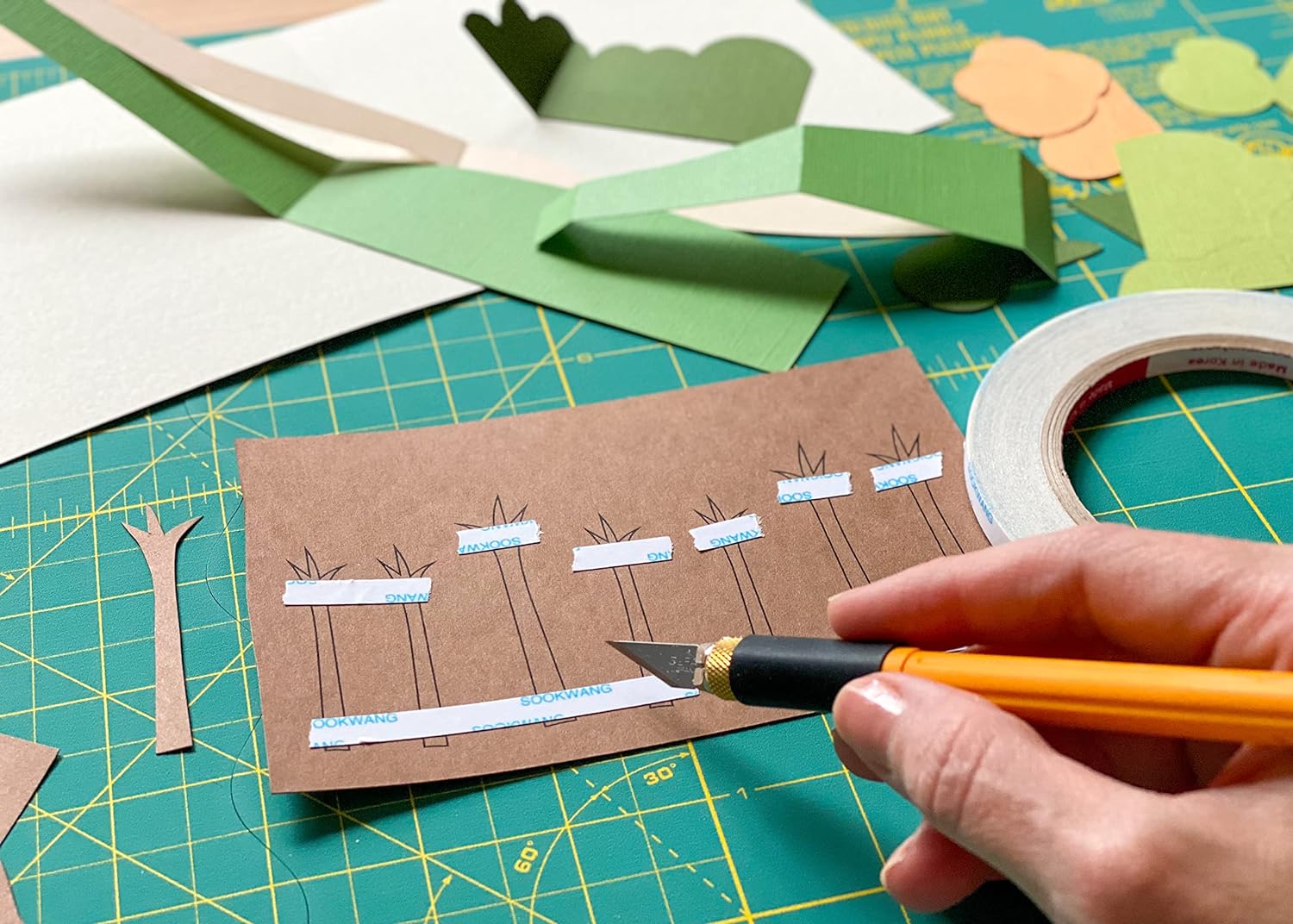 OLFA Precision Hobby Craft Graphic Art Knife Set (AK-4)